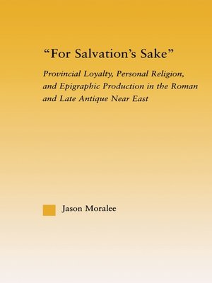cover image of For Salvation's Sake